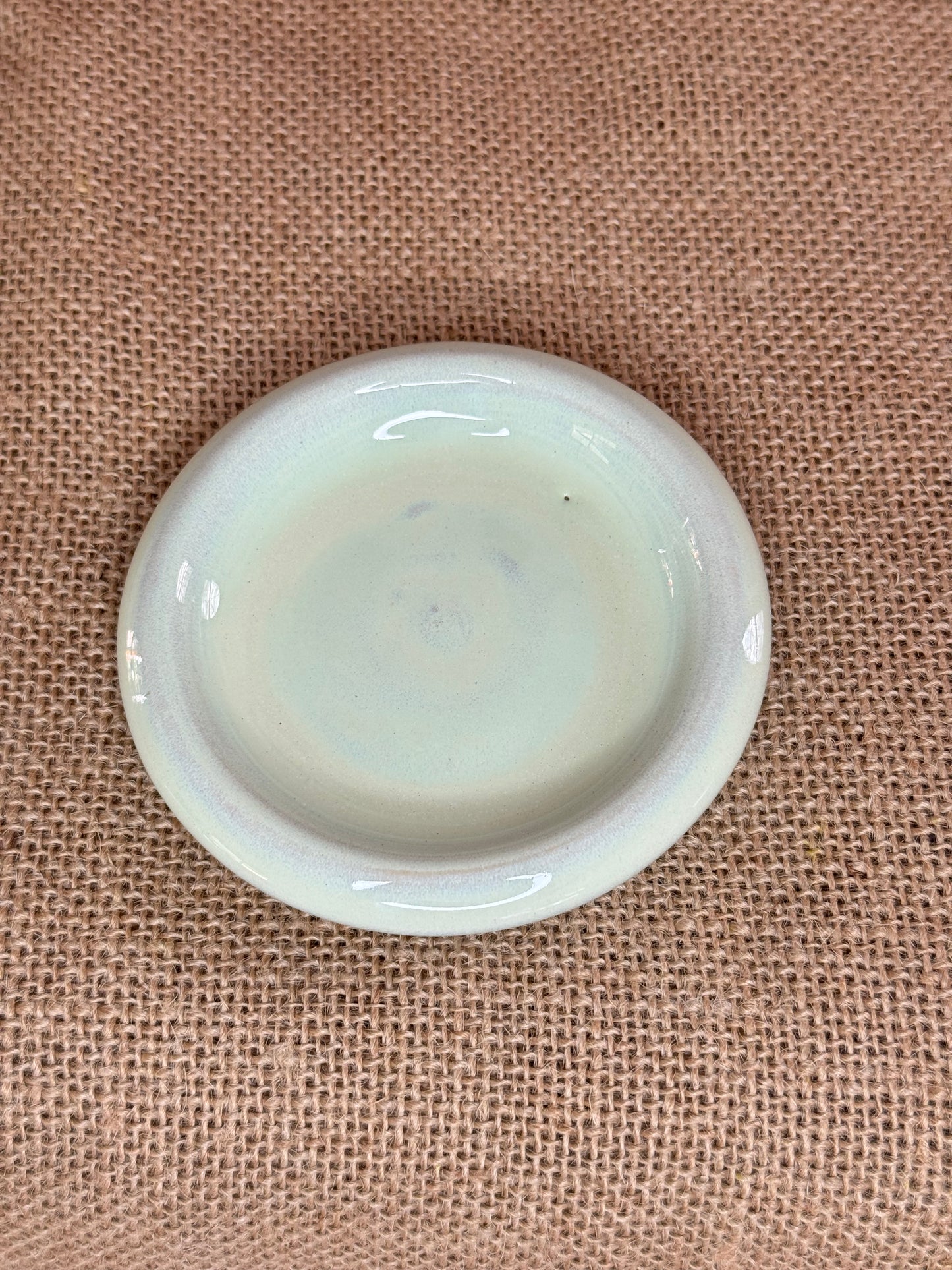 Trinket Dish in Aqua Mint