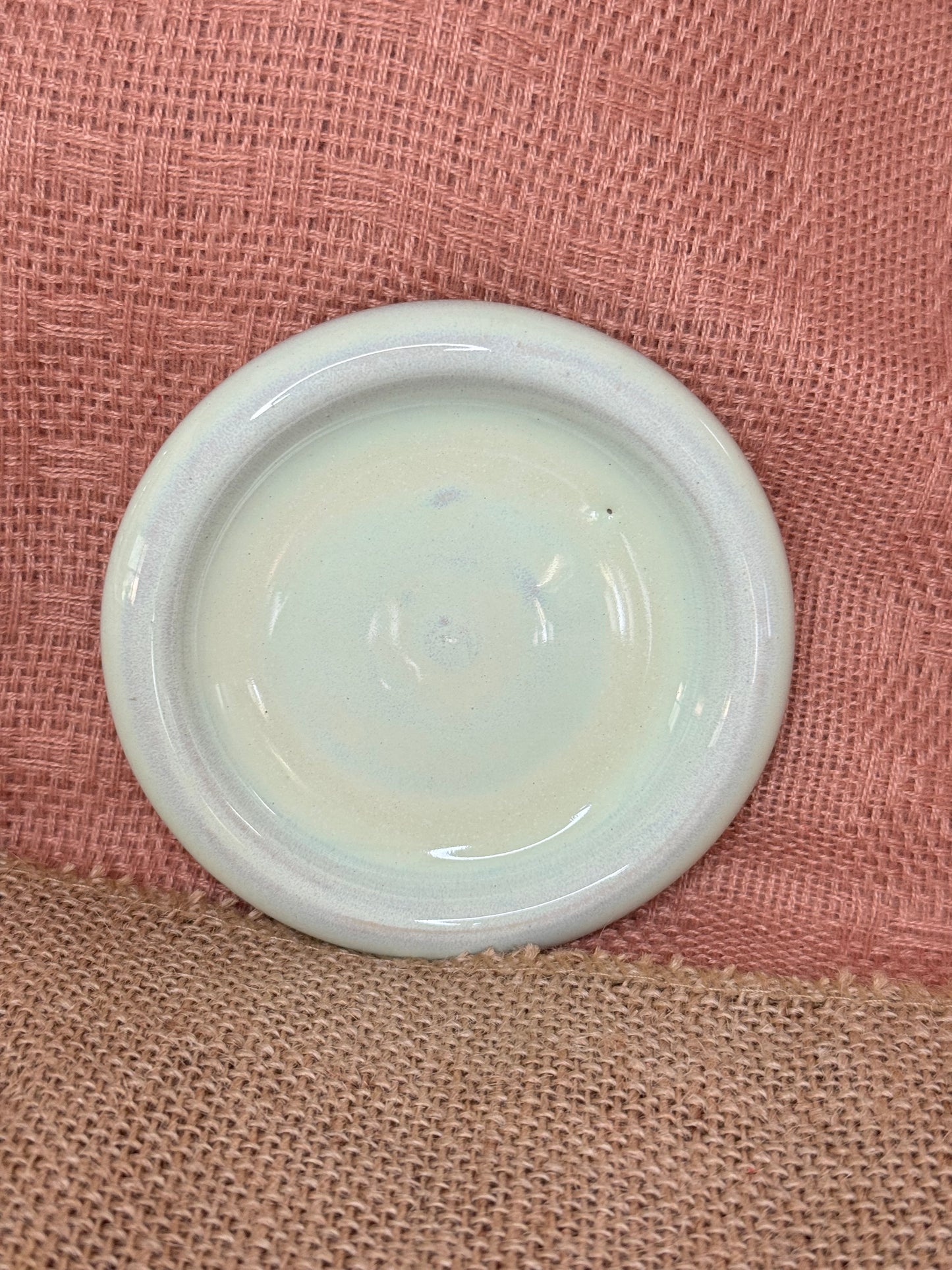 Trinket Dish in Aqua Mint
