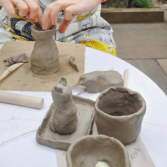 Handbuilding: Teen Series AGES 15-17 (4 class series) WEDNESDAYS 5PM-7:30PM